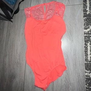 Coral Bloch Leotard